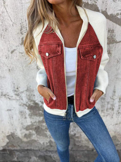 Lily | Lightweight Cotton Zip-Up Jacket