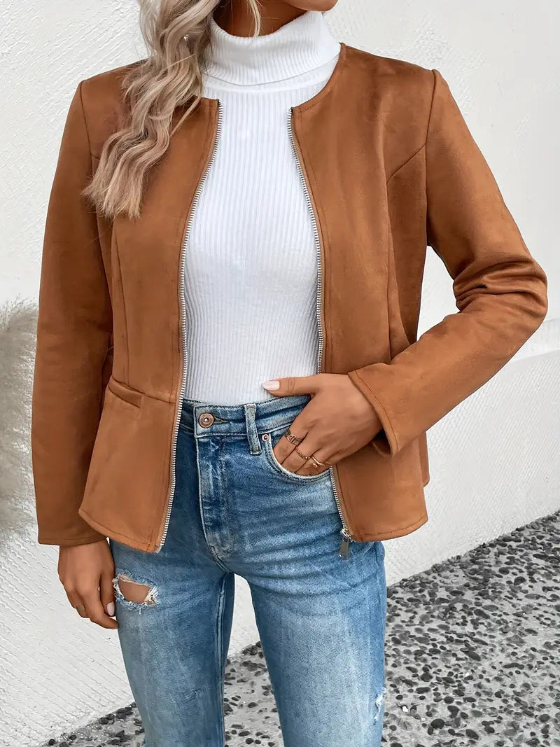 Danika - Jacket With Zipper