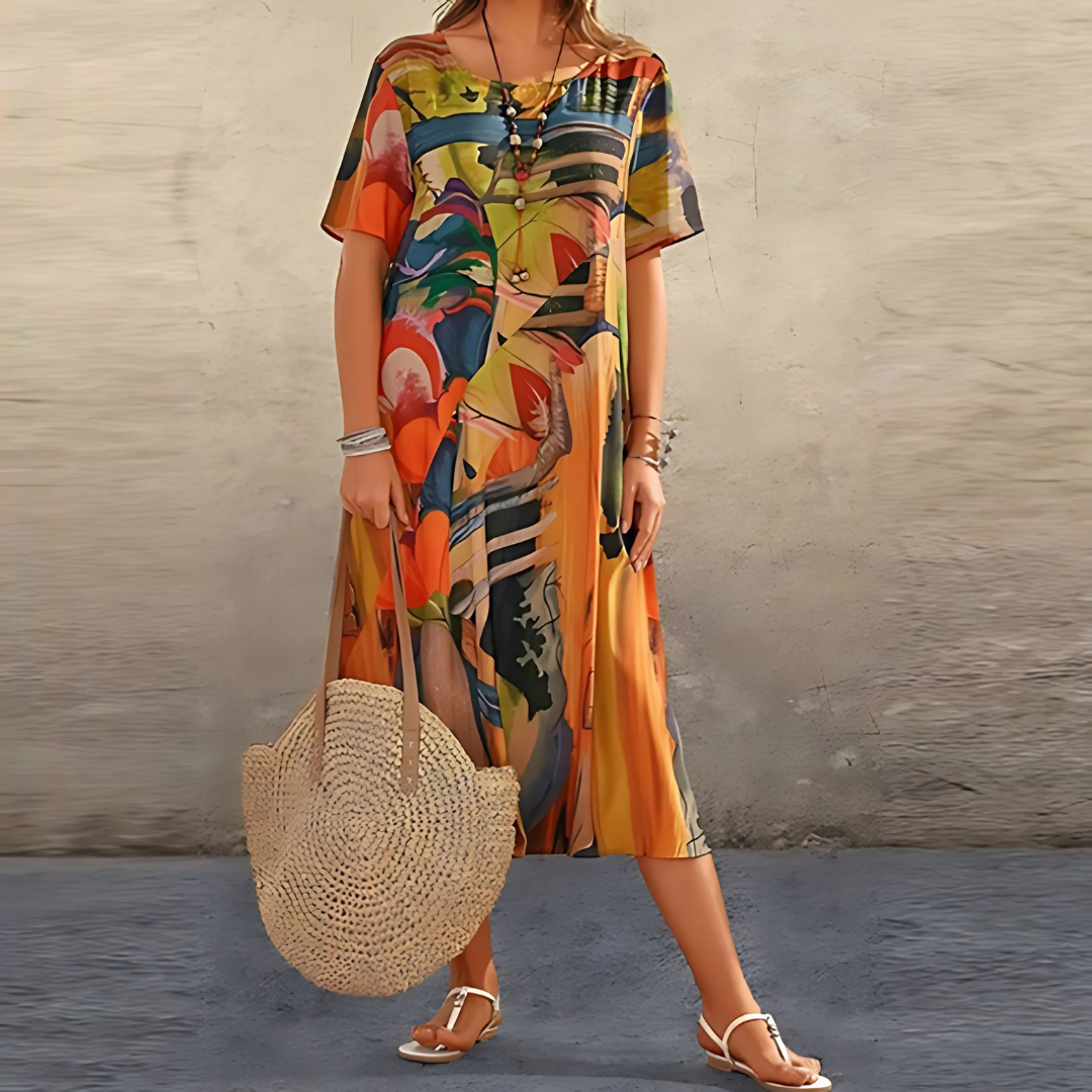 Penelope | Comfortable Floral Dress