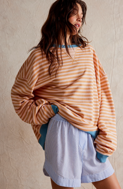 Emma – Oversized Striped Sweater