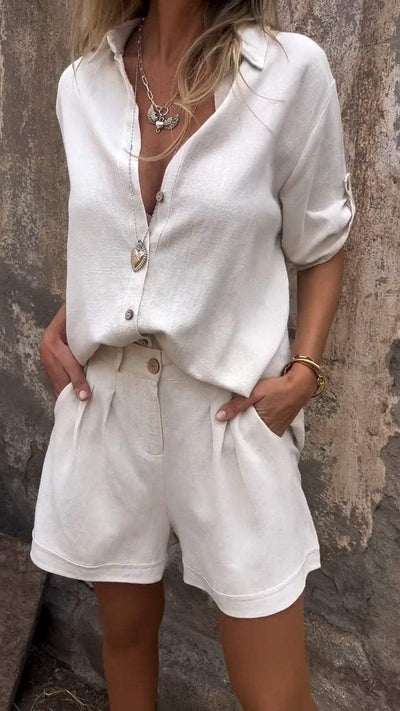 Sophie | Stylish Cotton-Linen Set