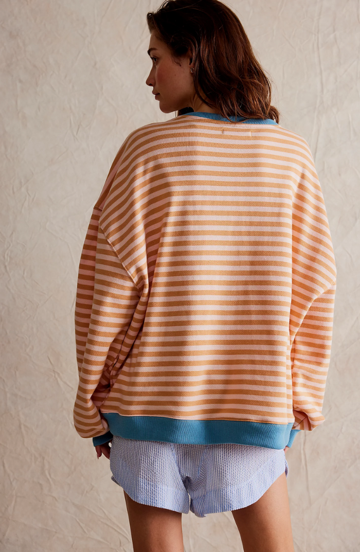 Emma – Oversized Striped Sweater
