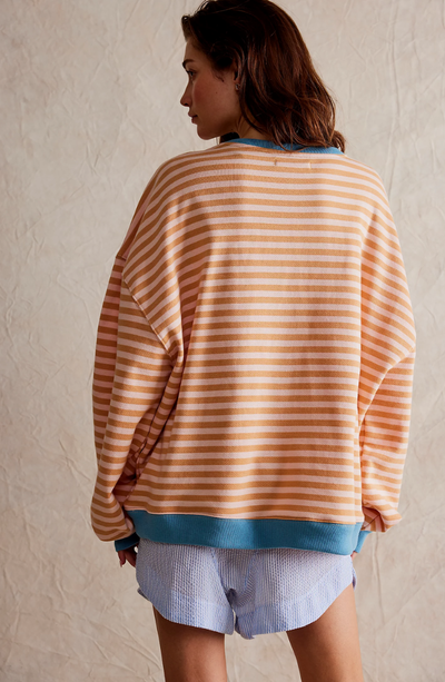 Emma – Oversized Striped Sweater