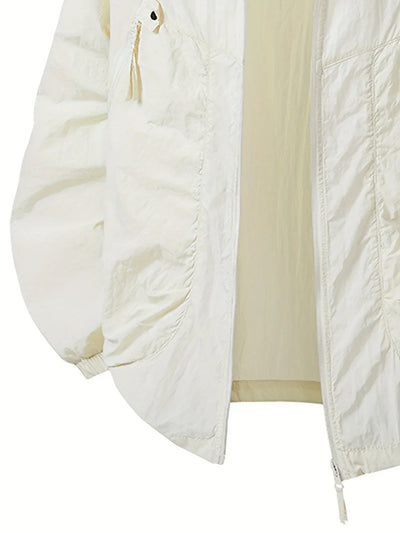 Delilah | Outdoor Waterproof Windbreaker Jacket with Adjustable Hood