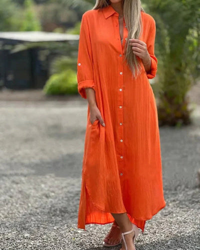 Eleanor | Comfy Italian Cotton Dress