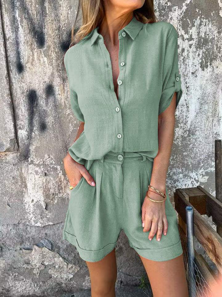 Sophie | Stylish Cotton-Linen Set