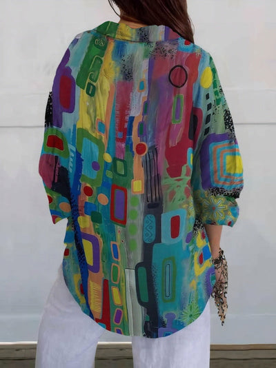 Ivy | Stylish Multicolored Blouse