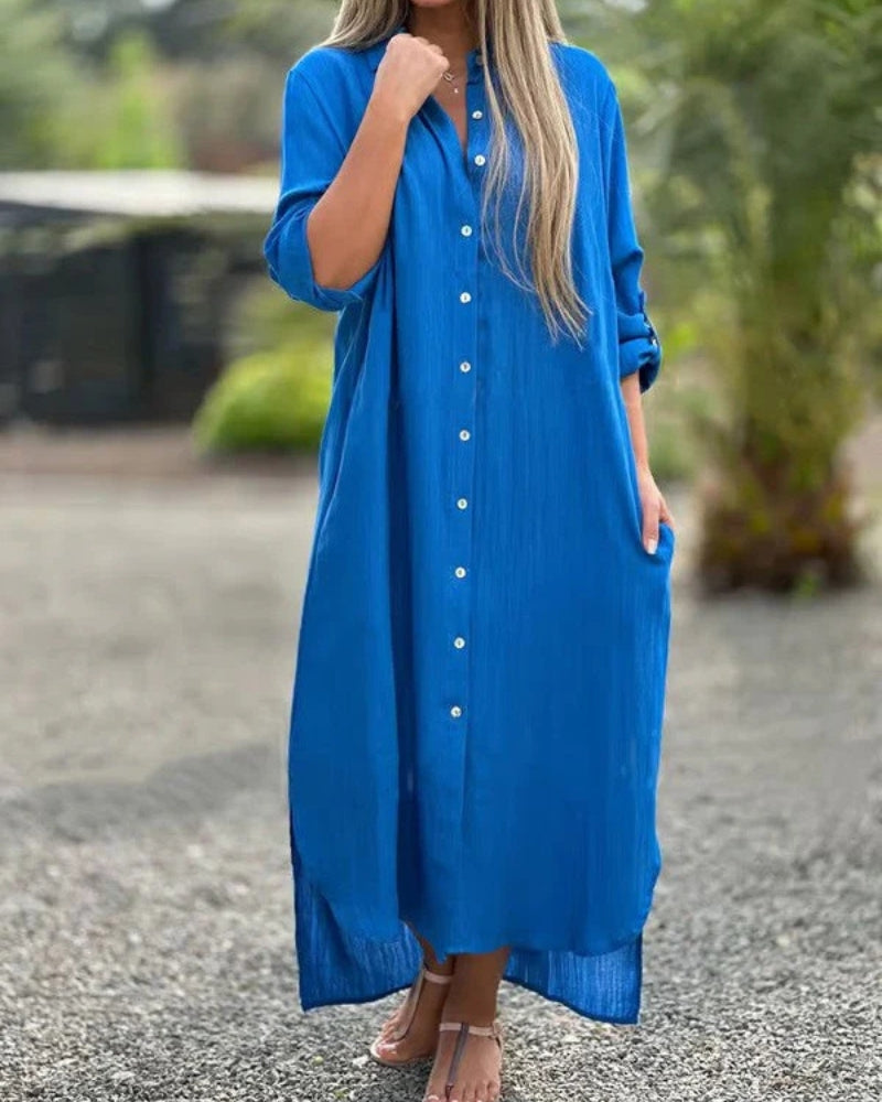 Eleanor | Comfy Italian Cotton Dress