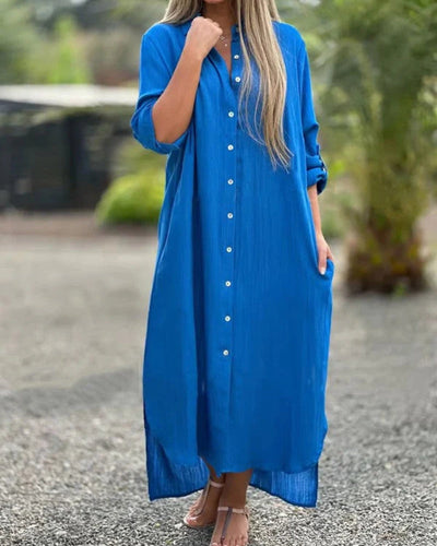 Eleanor | Comfy Italian Cotton Dress
