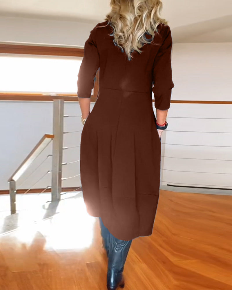 Bella | Elegant Dress with Handmade Details