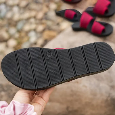 Ellie | Perforated Mesh Sandals