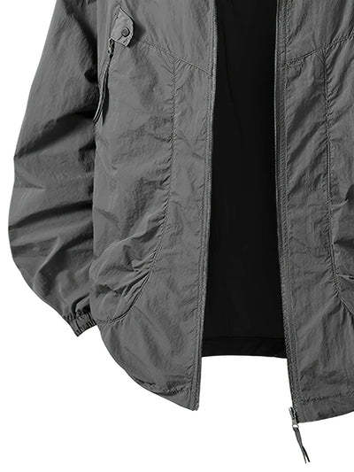 Delilah | Outdoor Waterproof Windbreaker Jacket with Adjustable Hood