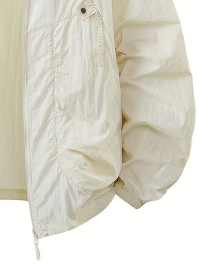 Delilah | Outdoor Waterproof Windbreaker Jacket with Adjustable Hood