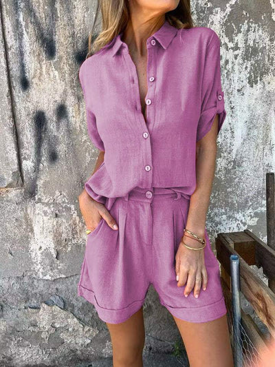 Sophie | Stylish Cotton-Linen Set