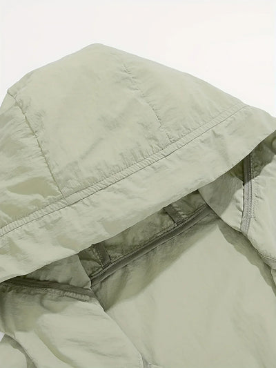 Delilah | Outdoor Waterproof Windbreaker Jacket with Adjustable Hood