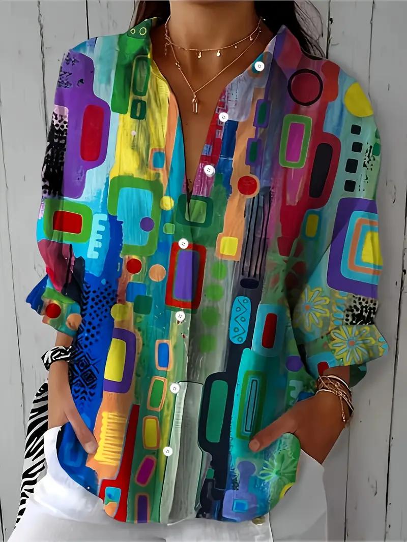 Ivy | Stylish Multicolored Blouse