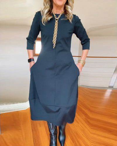 Bella | Elegant Dress with Handmade Details