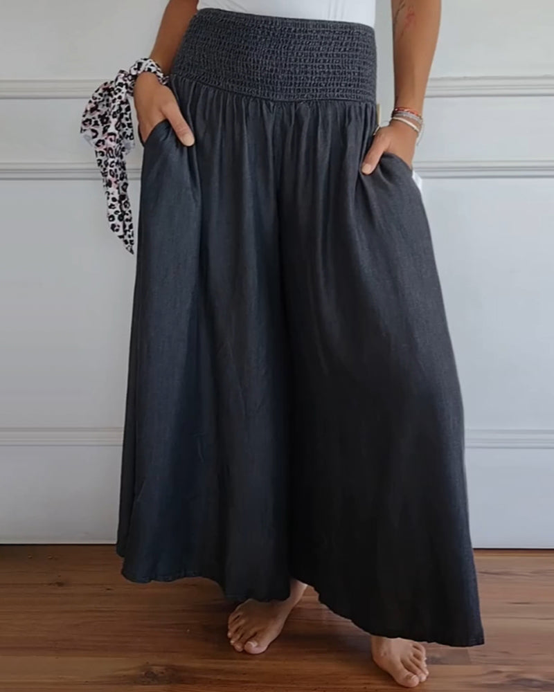 Elowen | Comfy Wide-Leg Trousers