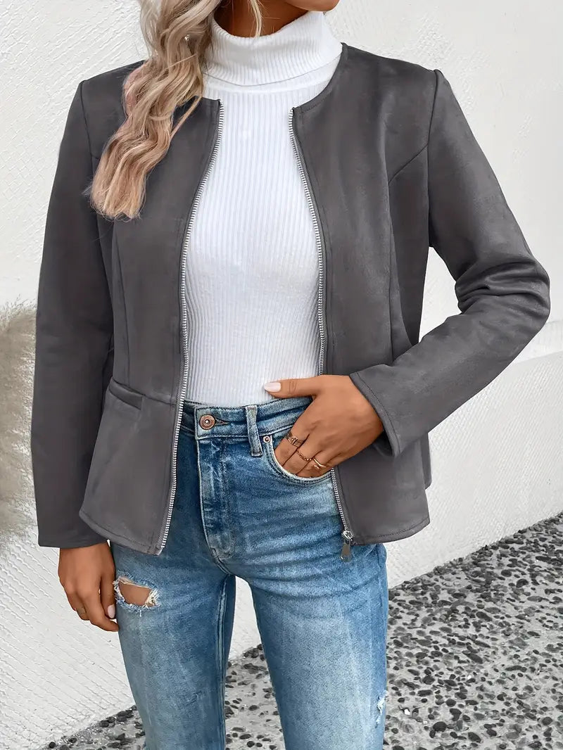 Danika - Jacket With Zipper
