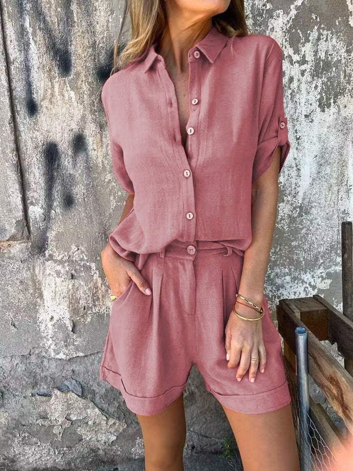 Sophie | Stylish Cotton-Linen Set