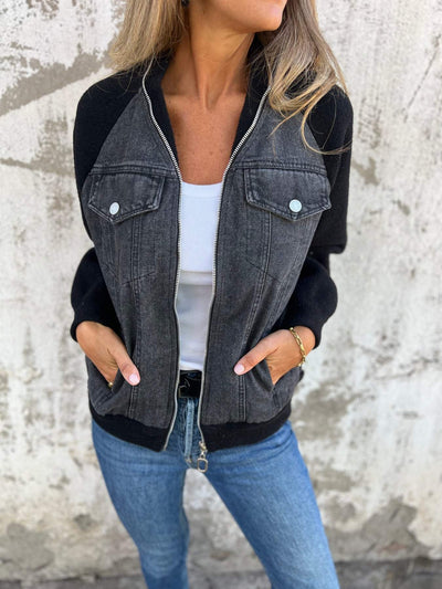 Lily | Lightweight Cotton Zip-Up Jacket