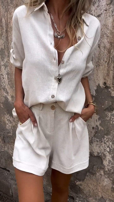 Sophie | Stylish Cotton-Linen Set