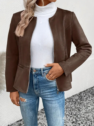 Danika - Jacket With Zipper