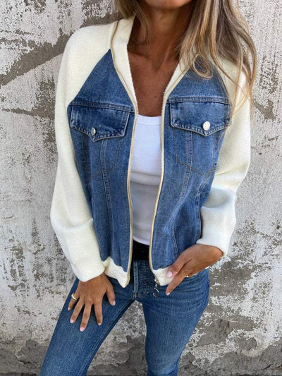 Lily | Lightweight Cotton Zip-Up Jacket