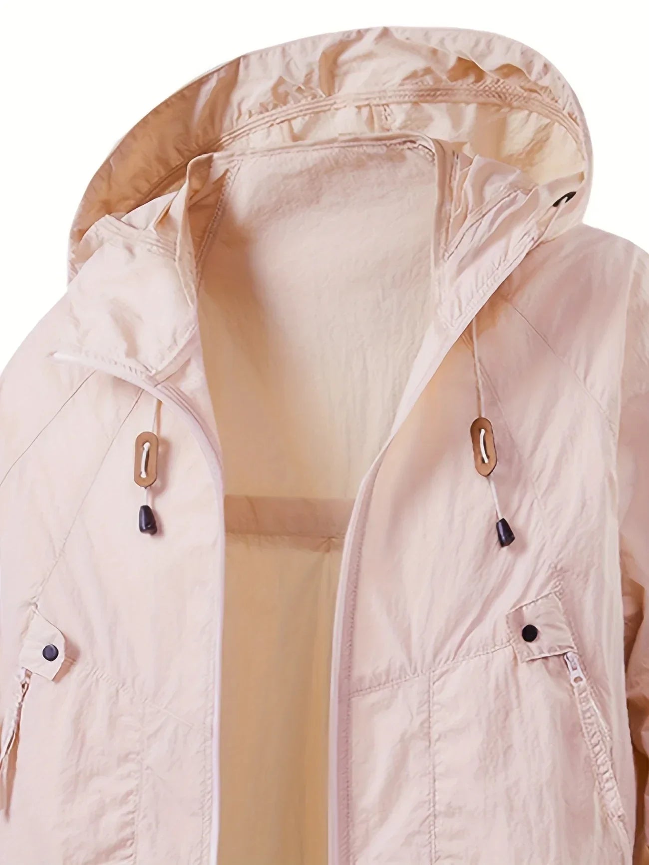 Delilah | Outdoor Waterproof Windbreaker Jacket with Adjustable Hood