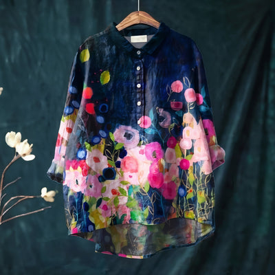 Skylar | Blouse with Romantic Floral Print