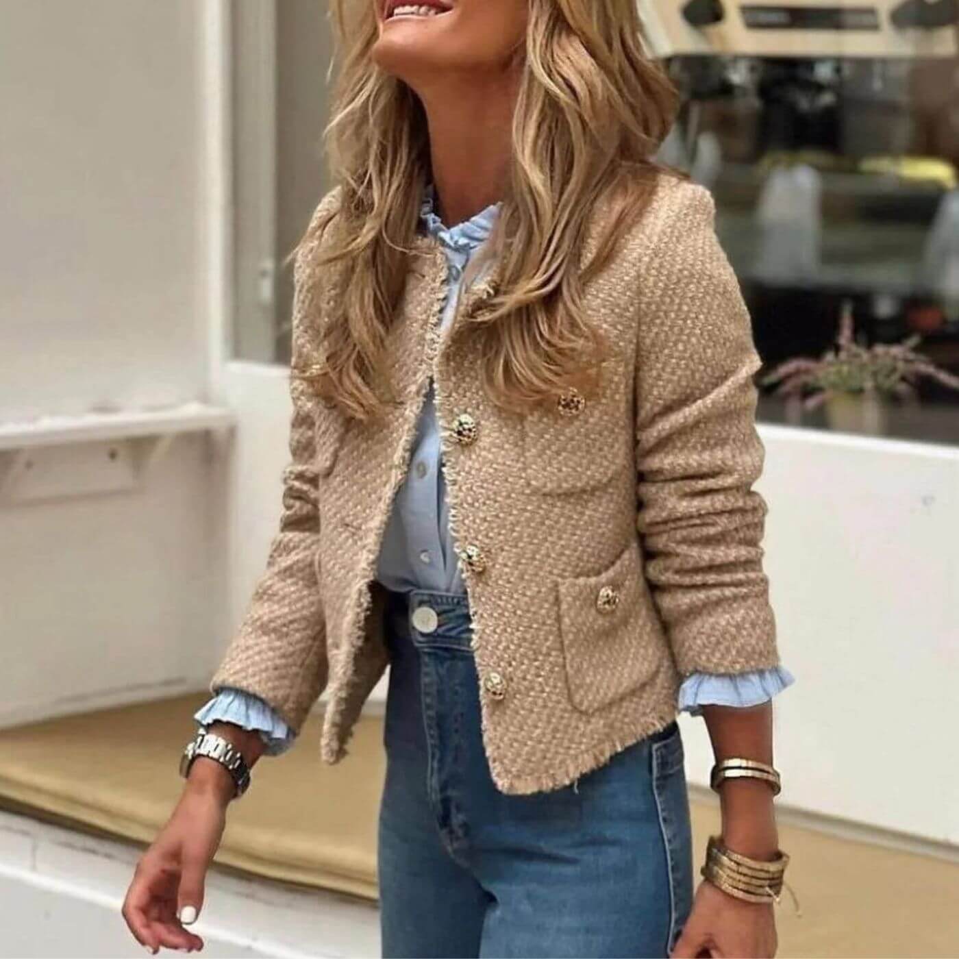 Emrisa | Tailored Tweed Jacket