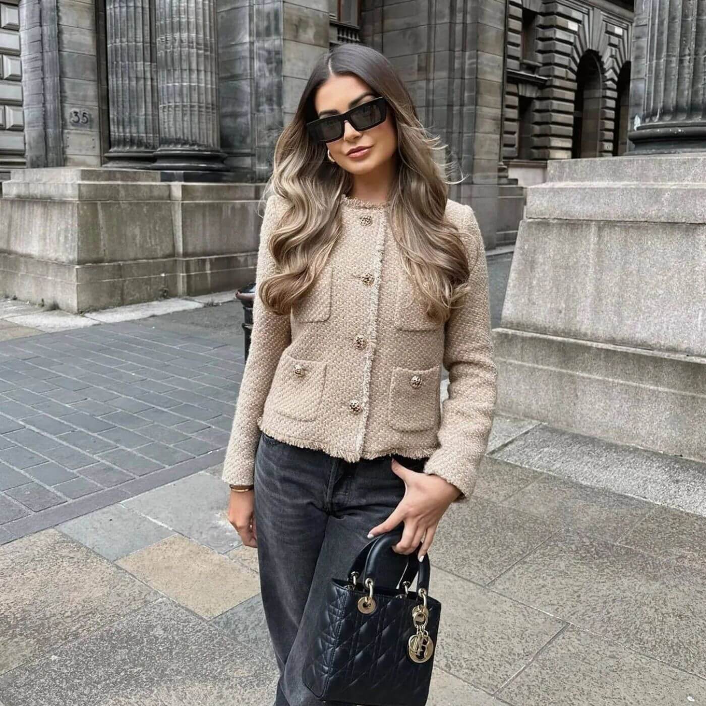 Emrisa | Tailored Tweed Jacket