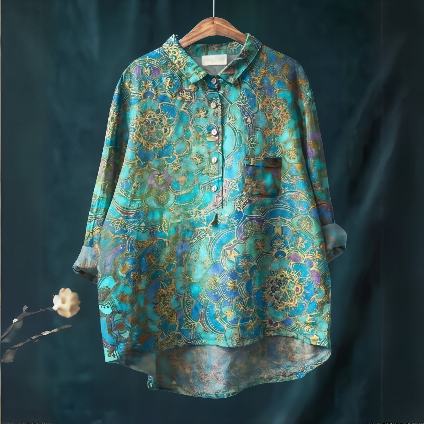Skylar | Blouse with Romantic Floral Print