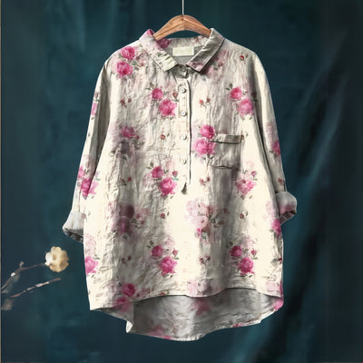 Skylar | Blouse with Romantic Floral Print