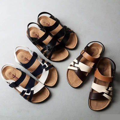 James - Faux Leather Comfortable Outdoor Sandals