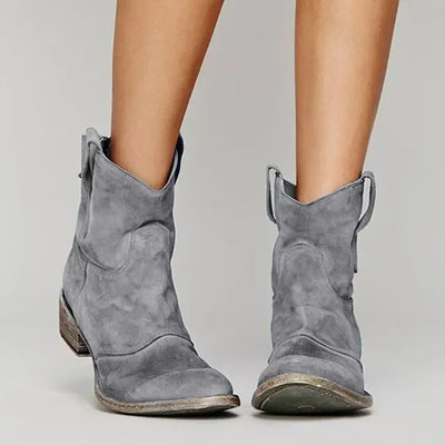 Violet | Vintage Western Ankle Boots