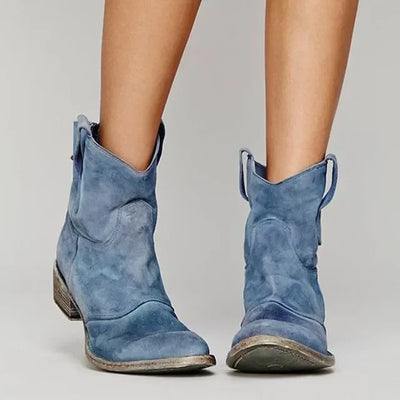 Violet | Vintage Western Ankle Boots
