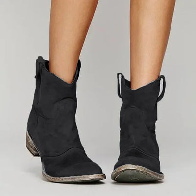 Violet | Vintage Western Ankle Boots