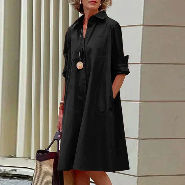 Maelis | Casual Everyday Dress with Pockets