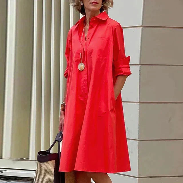 Maelis | Casual Everyday Dress with Pockets