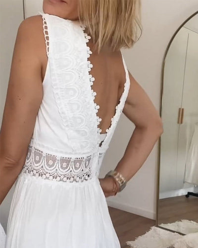 Amelith - White Lace Dress SALE