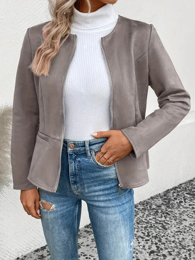 Danika - Jacket With Zipper