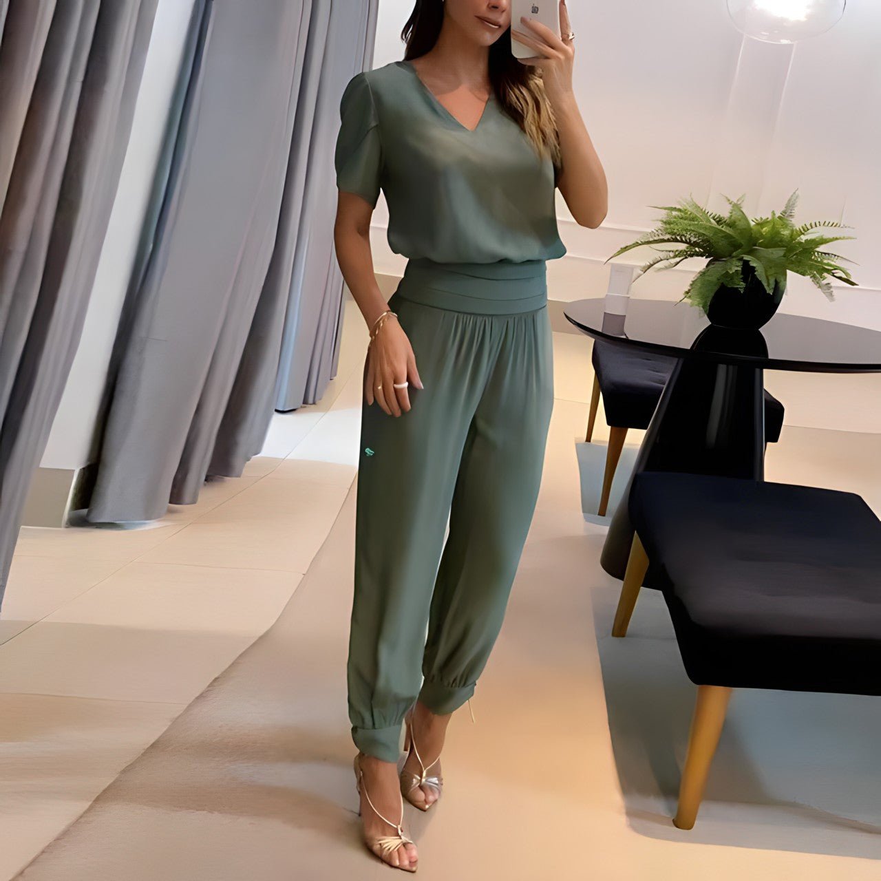 Piper | Trendy Set with Blouse and Pants
