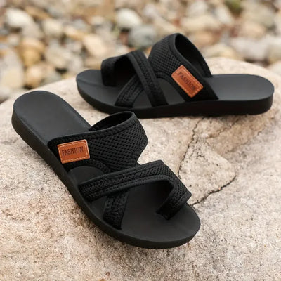 Ellie | Perforated Mesh Sandals