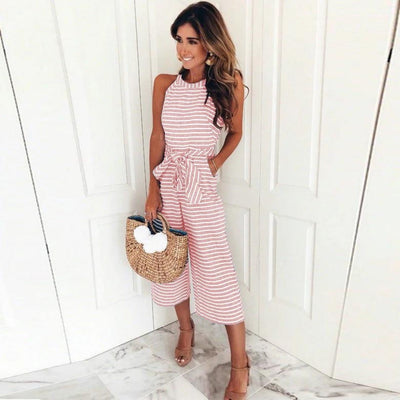 Lumi – Striped Jumpsuit