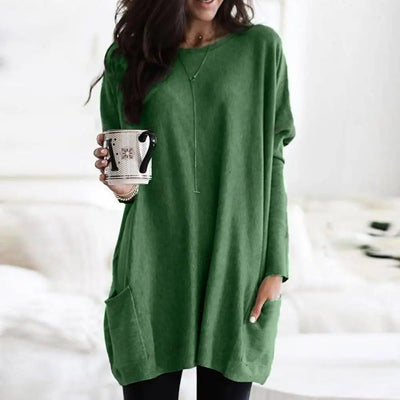 Claire - Long Sleeve Dress with Pockets