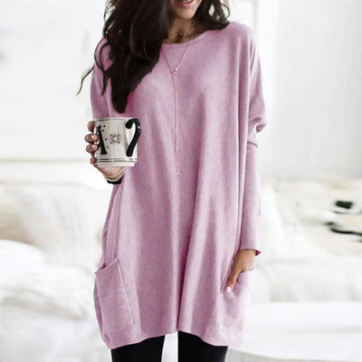 Claire - Long Sleeve Dress with Pockets