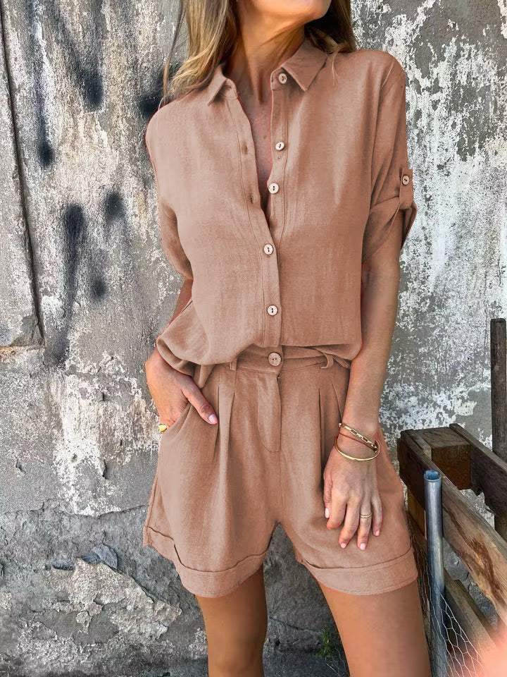 Sophie | Stylish Cotton-Linen Set