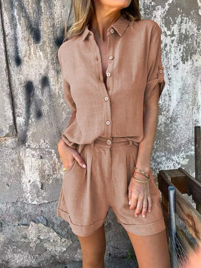 Sophie | Stylish Cotton-Linen Set