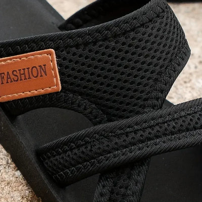 Ellie | Perforated Mesh Sandals
